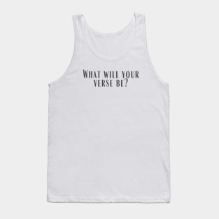 Your Verse Tank Top